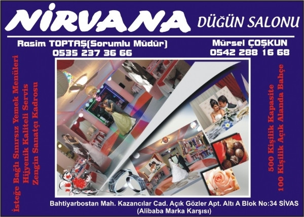 NİRVANA DÜĞÜN SALONU    