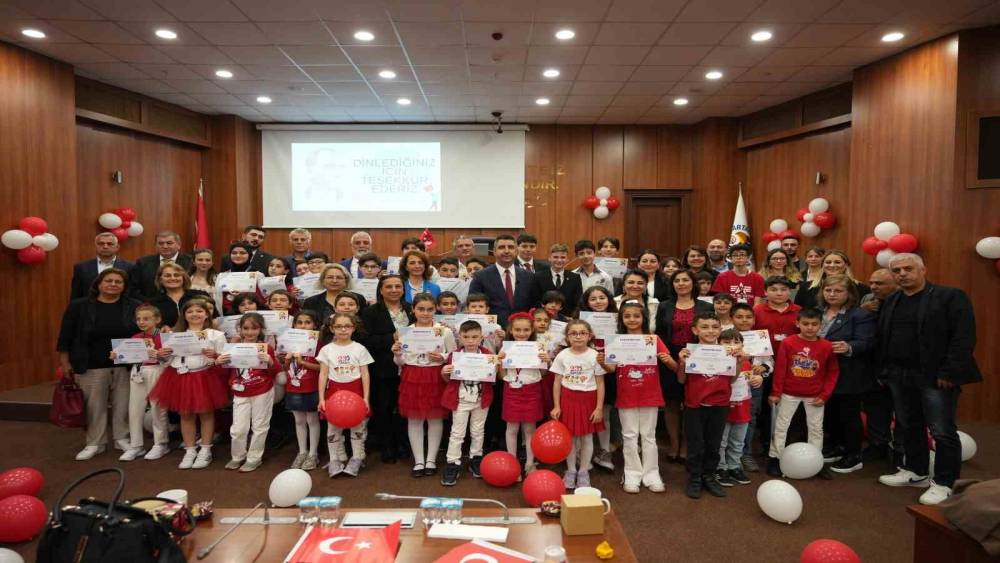 Kartal Belediyesi Çocuk Meclisi 23 Nisan’ı kutladı
