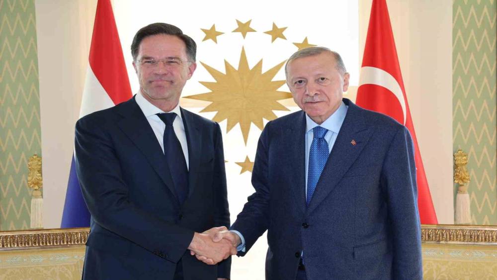 Cumhurbaşkanı Erdoğan, Hollanda Başbakanı Rutte’yi kabul etti
