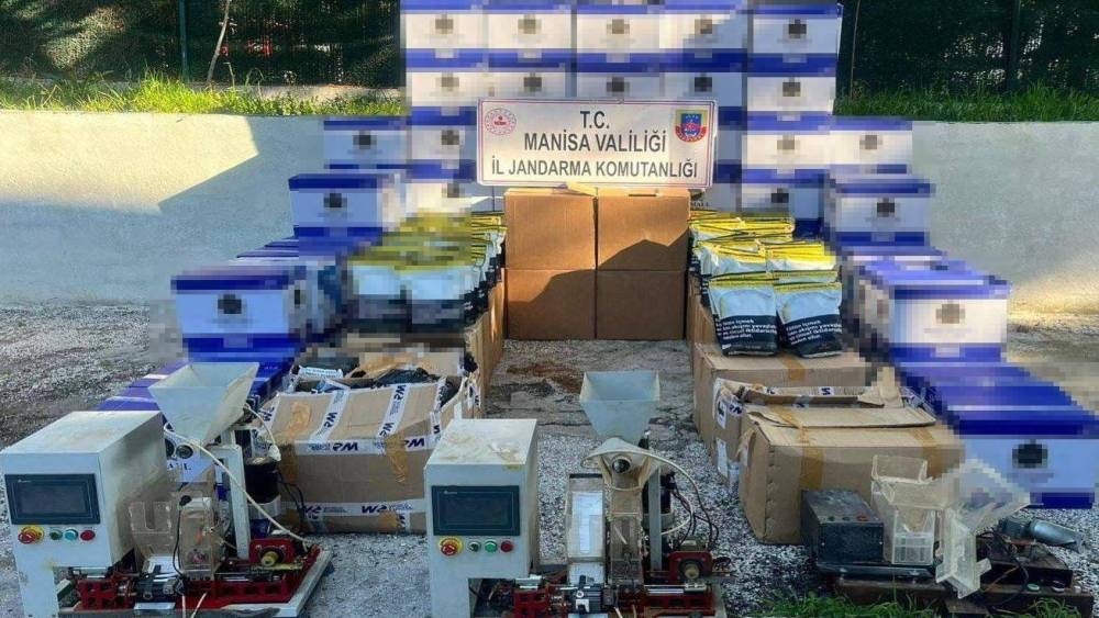 Manisa’da 1 milyon 200 bin lira değerinde kaçak tütün ele geçirildi
