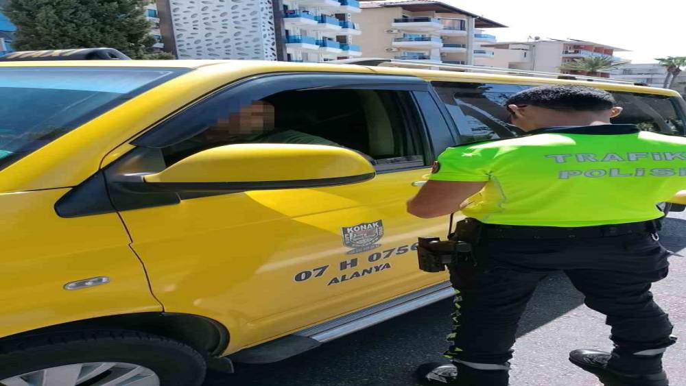 Alanya’da ticari taksilere ceza yağdı
