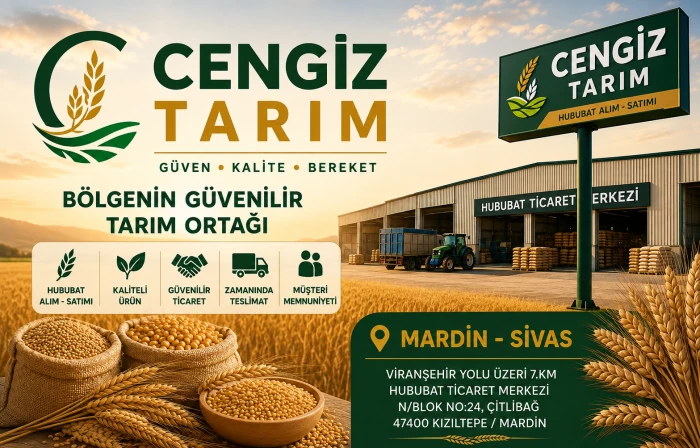 Cengiz Tarım, Sivas B&ouml;lgesinde Hububat Alımına Devam Ediyor