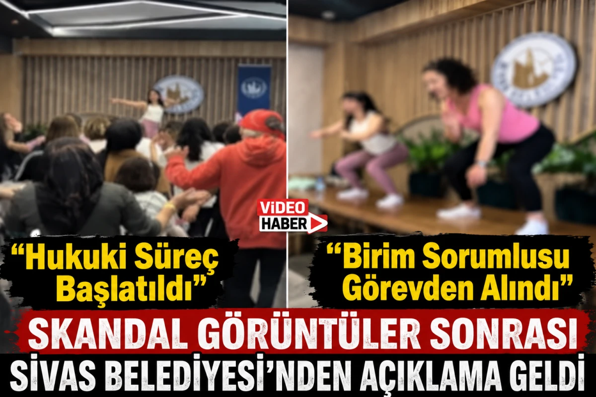 Skandal G&ouml;r&uuml;nt&uuml;ler Sonrası Sivas Belediyesi&rsquo;nden A&ccedil;ıklama Geldi